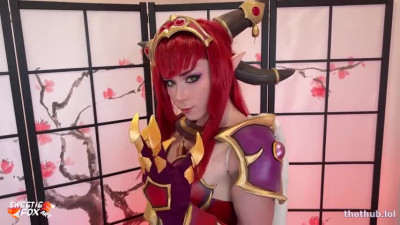 Sweetie Fox Nude Alexstrasza Deepthroat and Hard Fucks PPV OF