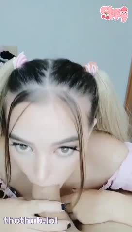 OnlyFans leaked luizastz OF sloppy blowjob on HDthot