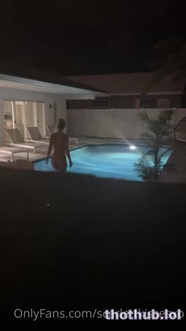 OnlyFans leaked ScarlettKissesXO Pool Sex Tape Video Leaked on HDthot