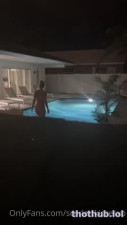 ScarlettKissesXO Pool Sex Tape Video Leaked