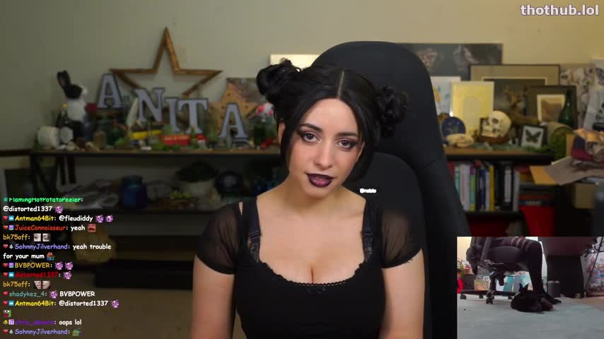 OnlyFans leaked Sweet Anita Sexy Goth Big Tits Jiggle Stream Highlights Leak on HDthot