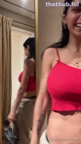 OnlyFans leaked Mia Khalifa dressing room titty show on HDthot