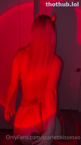 OnlyFans leaked ScarlettKisses Red Devil Sextape Video Leaked on HDthot