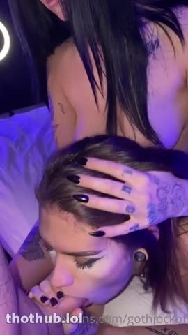 OnlyFans leaked Gothjockof threesome on HDthot