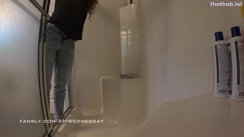 OnlyFans leaked AmWednesday - Shower Shaving & Cumming on HDthot