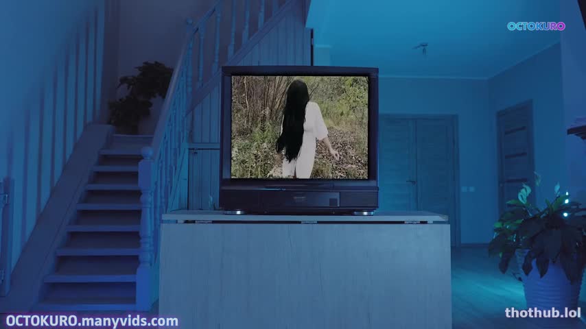 Octokuro OnlyFans leaked Octokuro-Sadako big ass stuck in TV on HDthot