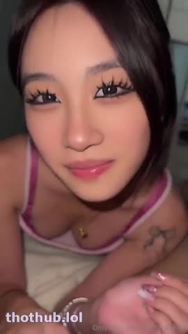 OnlyFans leaked cina pleasuring a dick with her tongue for onlyfans on HDthot