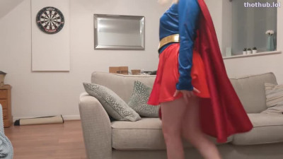 sofia saint xxx -- supergirl gets cum facial