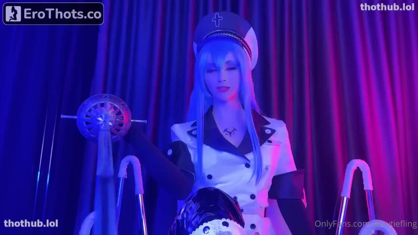 OnlyFans leaked Aerytielfing cosplay esdeath on HDthot