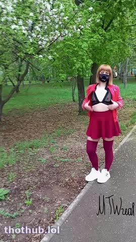 OnlyFans leaked MTWreal flash stranger in park on HDthot