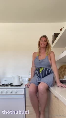 OnlyFans leaked Diora Baird Kitchen Pussy Tease Video Leaked on HDthot