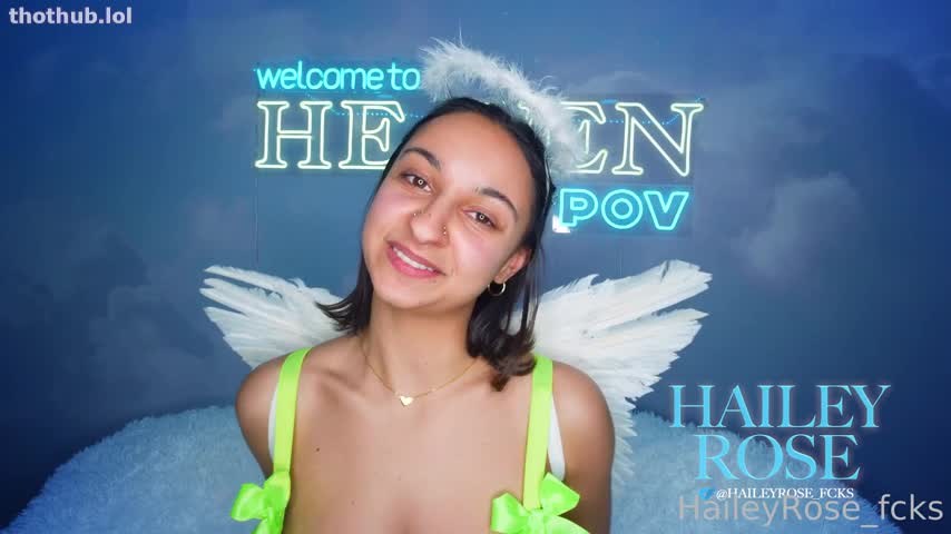 OnlyFans leaked HEAVEN P0V - Hailey rose on HDthot