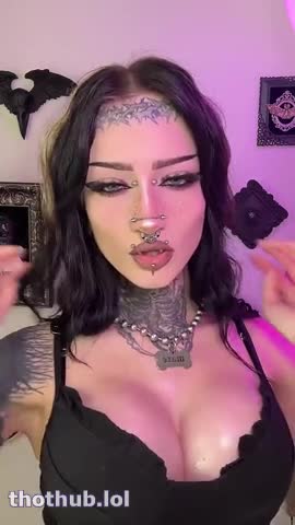 OnlyFans leaked Morguekitty - tongue tease on HDthot