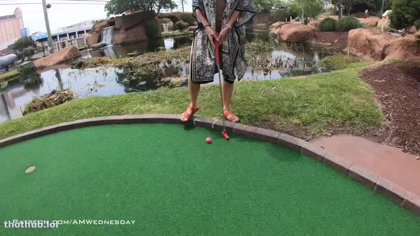 OnlyFans leaked AMWednesday - Mini-Golf Fun on HDthot