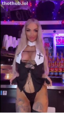 Halloween costume nun