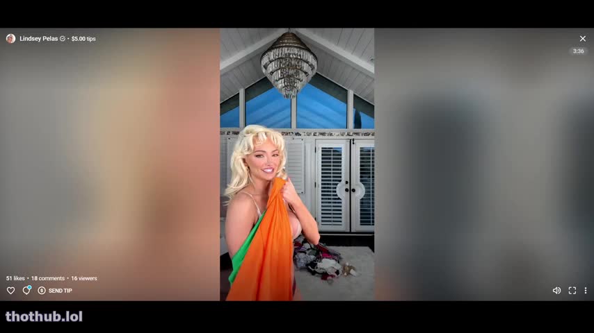 OnlyFans leaked Lindsey Pelas 26th October Livestream Video Leaked on HDthot