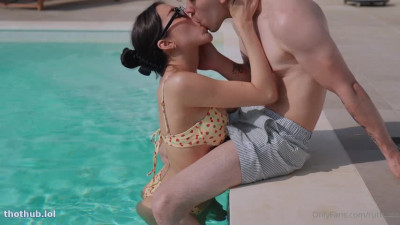 Ruth Lee Hot Summer Swimming Pool Sloppy BJ