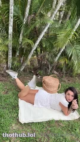 Emily Rinaudo OnlyFans leaked Emily Rinaudo Public Park Picnic Fucking on HDthot