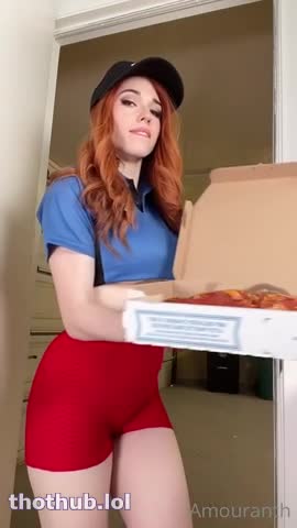 Amouranth OnlyFans leaked Amouranth - Pizza Delivery Blowjob on HDthot