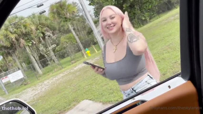 Skylar Vox Car Sex Tape Video Leaked