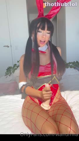 OnlyFans leaked WAIFUMIIA BUNNY GIRL COSPLAY JOI VIDEO on HDthot