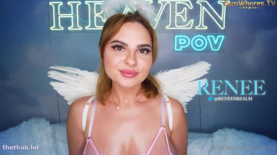 HeavenPOV OF Curvy Angel ReneesRealm POV Sextape