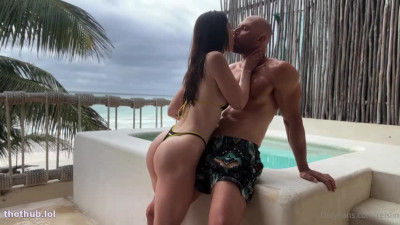 Reislin with Johnny Sins Vacation Island Fuck 4th december