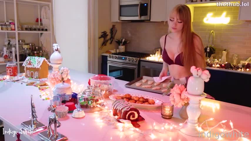 OnlyFans leaked Indigo White - Christmas Baking on HDthot