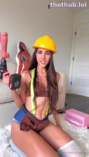 Izzy green construction worker drill fuck