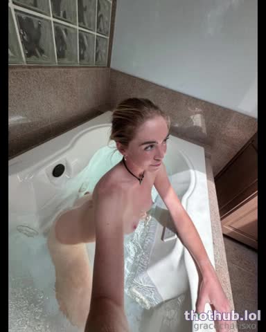 OnlyFans leaked Grace Charis Naked Bathtub Selfie pov on HDthot