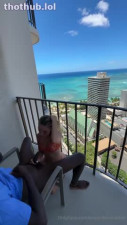 SnowMarie69 Balcony Sextape Video Leaked