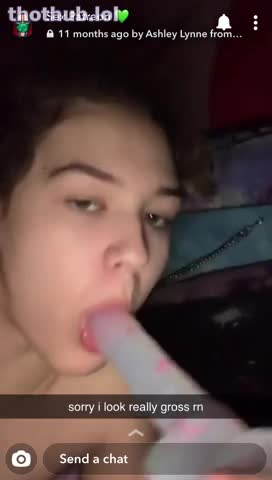 OnlyFans leaked Ashley Lynne dildo bj on HDthot