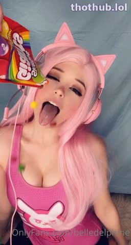 Belle Delphine OnlyFans leaked Belle Skittles BJ on HDthot