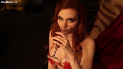 Amouranth nude porn dinner