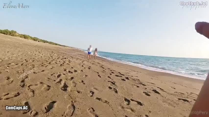 OnlyFans leaked Gentlyperv - Anal Fingering And Blowjob For A Slut In Public Beach Full HD Video on HDthot