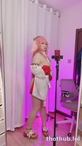 OnlyFans leaked Cosplayer - Yae Miko on HDthot