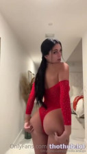 Camilla Araujo Red Bodysuit Video Leaked