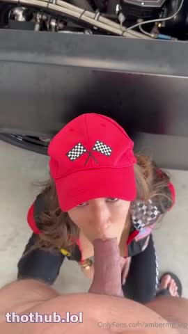 OnlyFans leaked Amber Marie Fucking In The Garage on HDthot