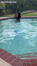 Emily Rinaudo Poolside Suck And Fuck Sex Tape