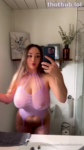 OnlyFans leaked louisa khovanski No panties butthole play on HDthot